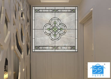 Pattern Decorative Bathroom Window Glass Hollow Structure Modern Unique Style
